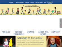 Tablet Screenshot of cvcda.ca